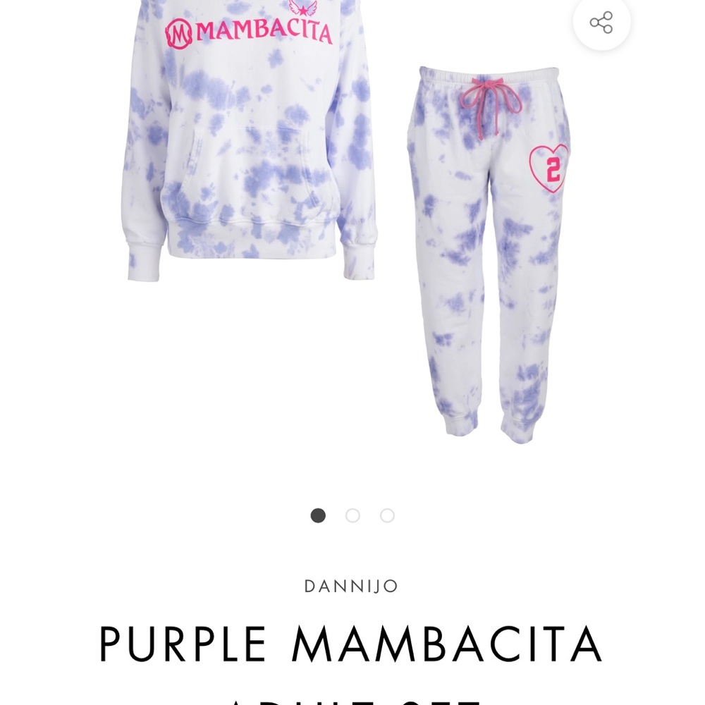 Mambacita Adult set size M. Brand new in bag. Comes complete with gigi wristband